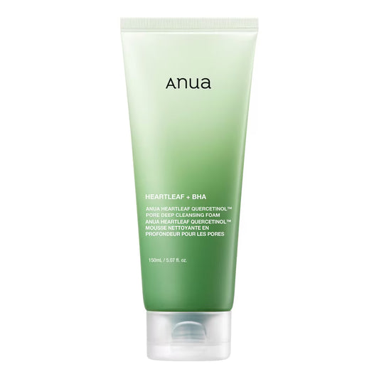 Anua Heartleaf Quercetinol Facial Deep Pore Cleansing Foam