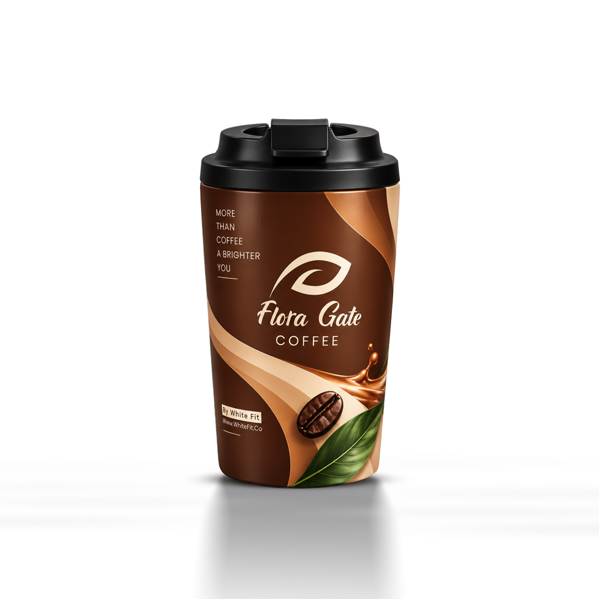 Floragate Thermal Mug 360 ml - Brown