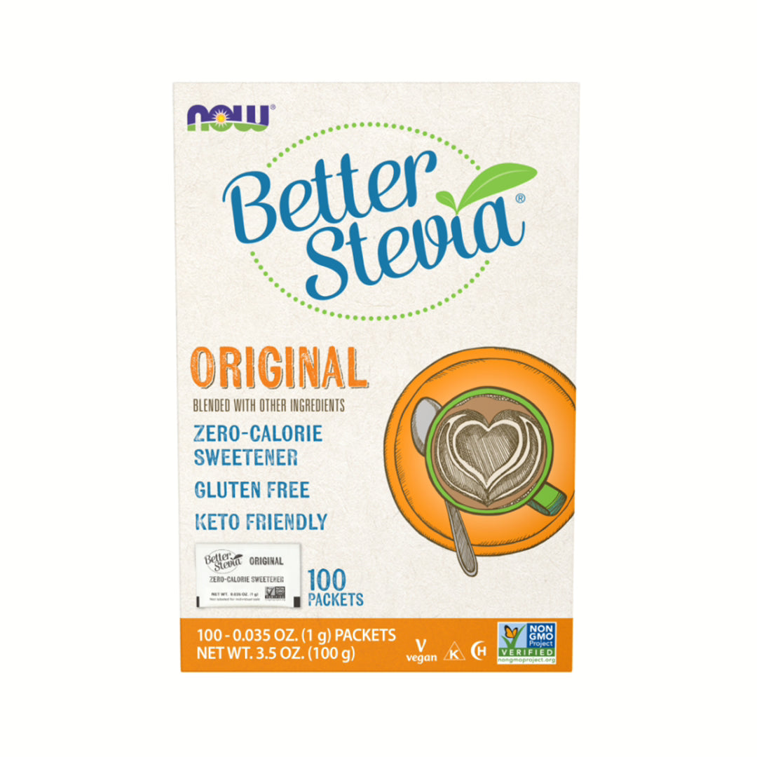 NOW Better Stevia 100 packets