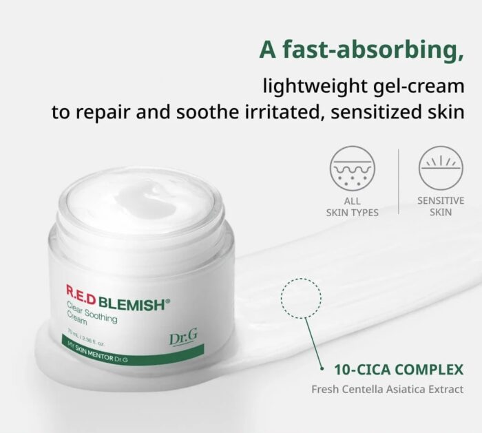 Dr.G R.E.D Blemish Clear Soothing Cream 70ml