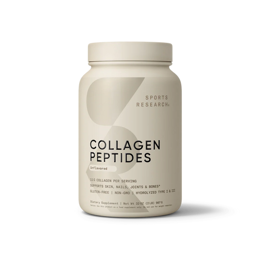 كولاجين بيبتايد بدون نكهة 82 حصة من سبورتس ريسيرش