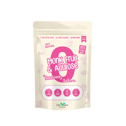 Dxivare Monk Fruit & Allulose sweetener for desserts
