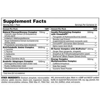 Universal Nutrition Animal M-Stak 21 packs