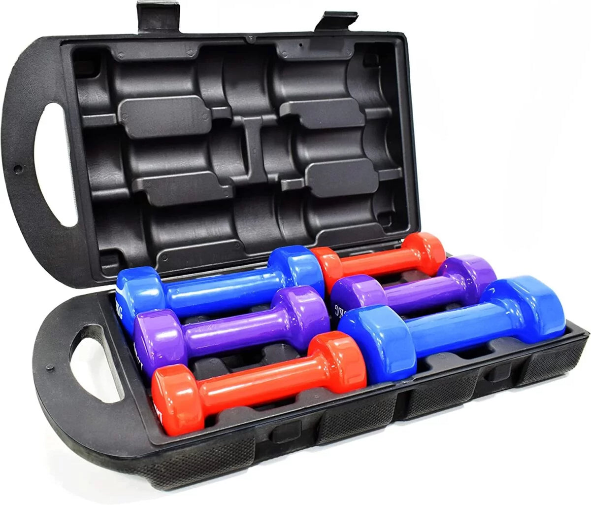 York Fitness Exercise Dumbbell 10Kg Vinyl Covered