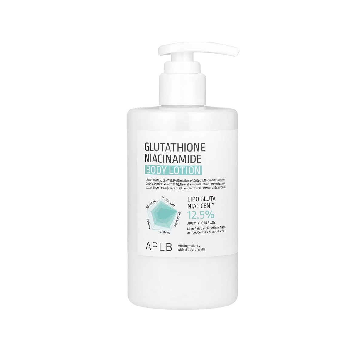 APLB Glutathione Niacinamide Body Lotion, 300 ml