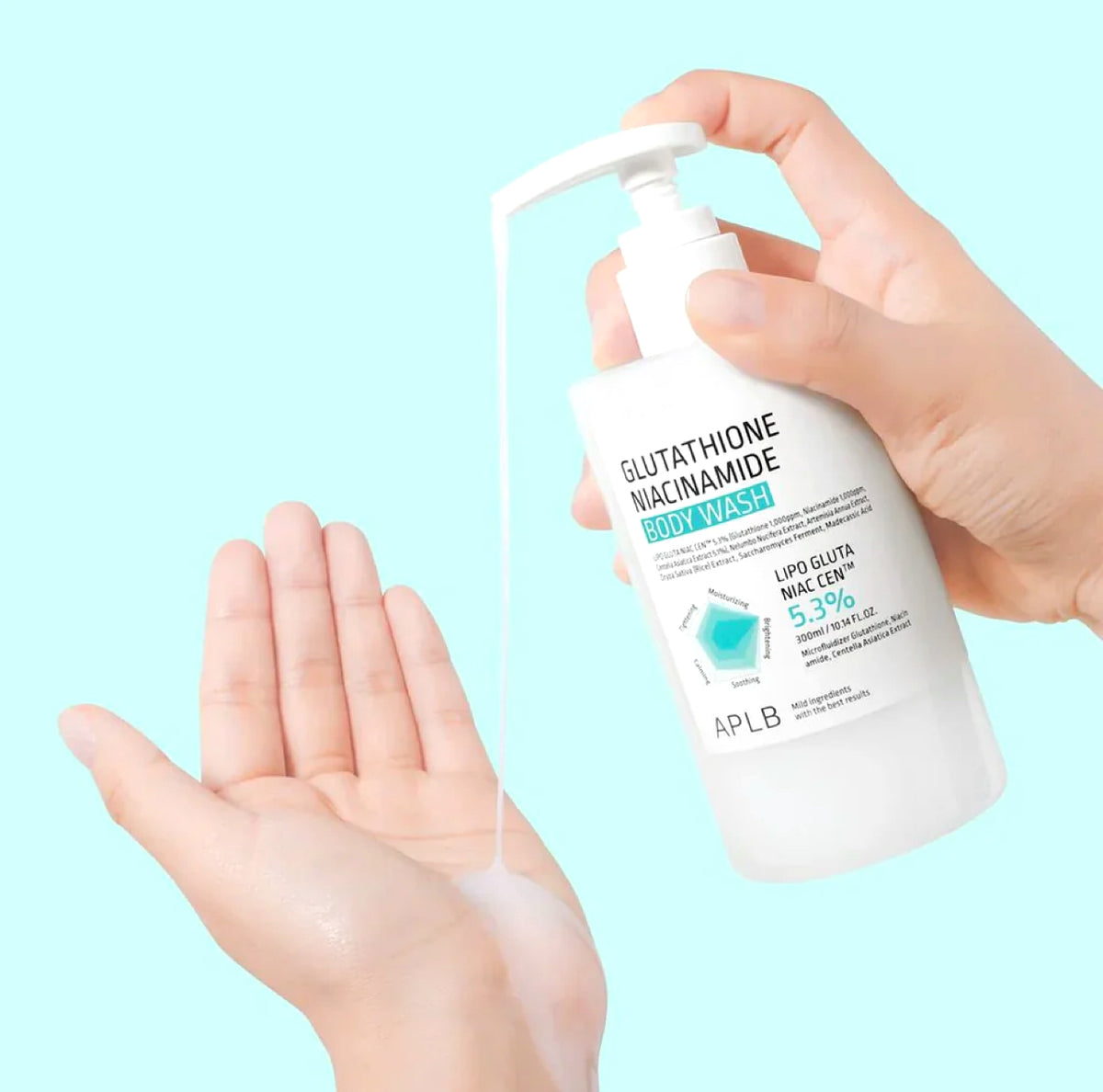 APLB Glutathione Niacinamide Body Lotion, 300 ml