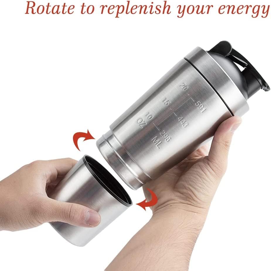 Protein Shaker Stainless Steel