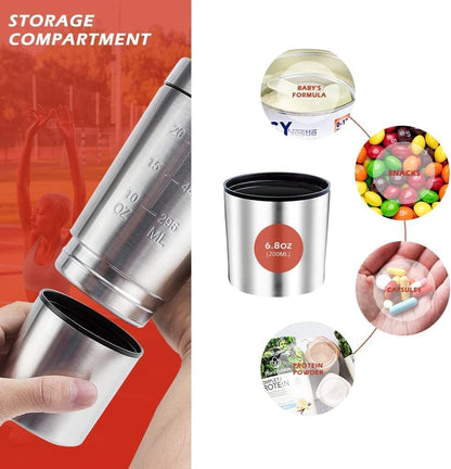 Protein Shaker Stainless Steel