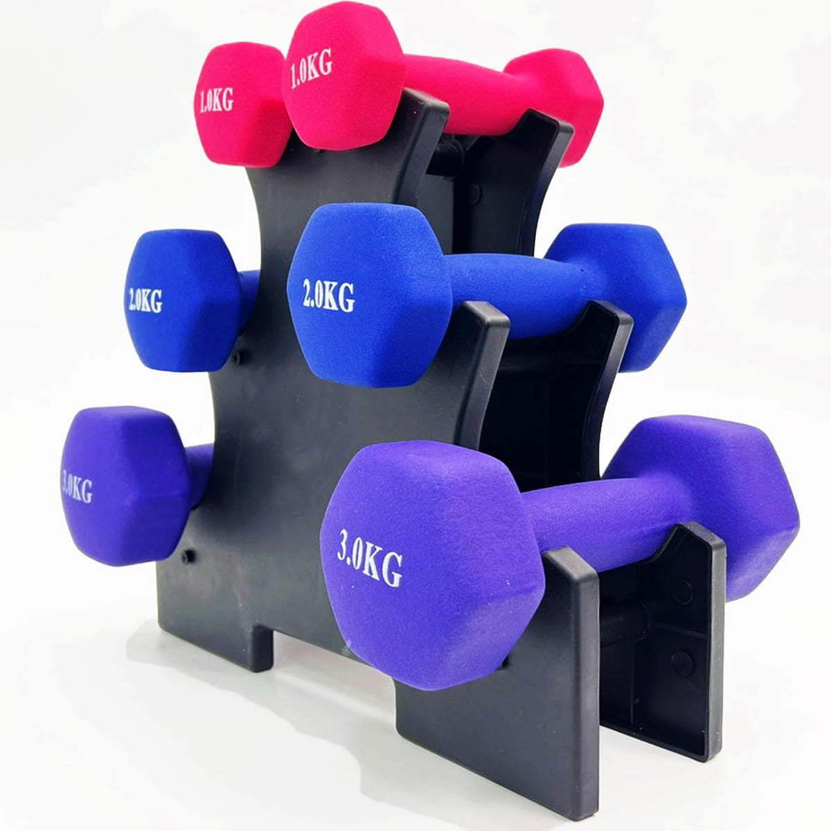 SKY LAND Dumbbell Rack Set 12Kg