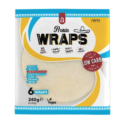 Nano Protein Wraps low carb ( 40g Per Piece )
