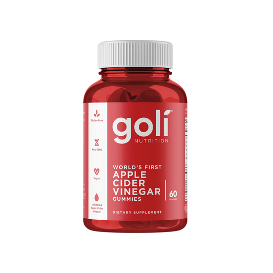 Goli Apple Cider Vinegar Gummies, 60 caps