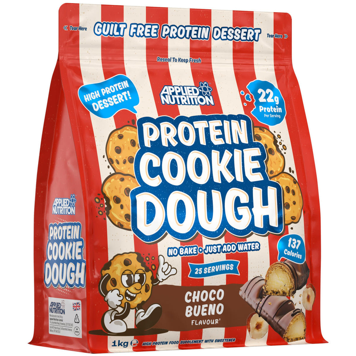Applied Nutrition Protein Cookie Dough 1kg - Choco Bueno