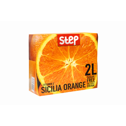 Step Juice Sugar-Free + Vitamin C, 24 Sachets